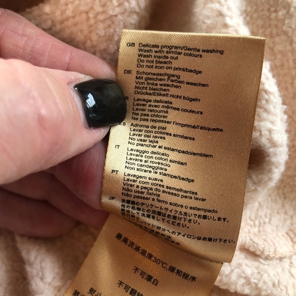 Scotch & Soda Club Nomade Pink Cream Blend Hoodie - Picture 8 of 10